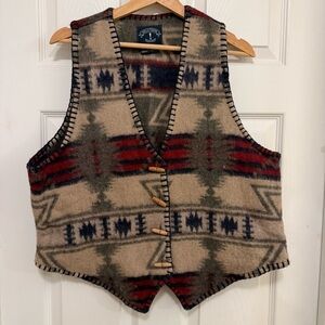 Like New Vintage Solutions! Wool Blend Vest